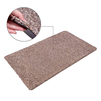 BEAU JARDIN Indoor Doormat Super Absorbs Mud Mat 47"x 28" Latex Backing Non Slip Door Mat for Front Door-Doormat-Amagabeli