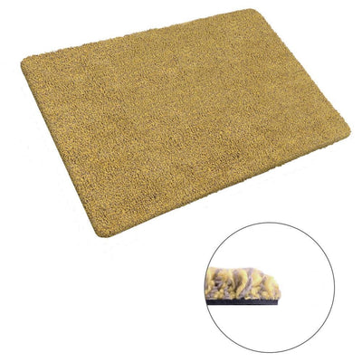 BEAU JARDIN Indoor Super Absorbs Mud Doormat 36"x24" Latex Backing Non Slip Door Mat for Front Door Inside-Doormat-Amagabeli