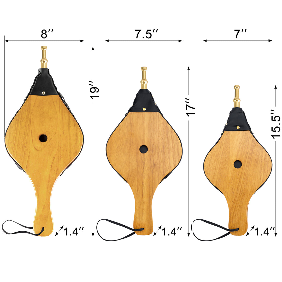 Amagabeli Fireplace Bellows 15.5