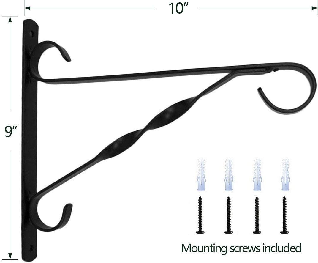 Amagabeli 2 Pack Hanging Plants Brackets 10