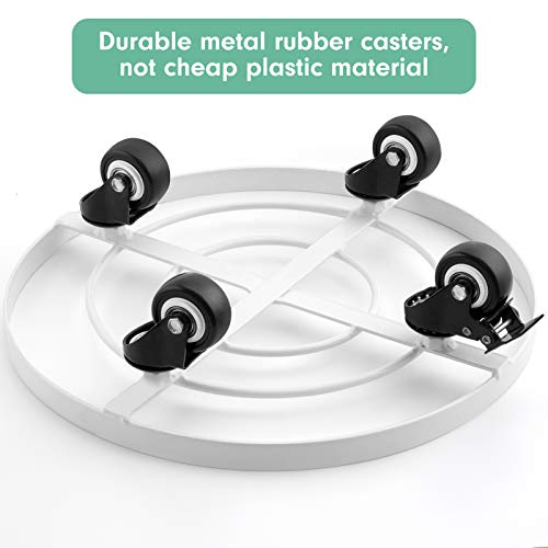 casters for plant pots Amagabeli 2 Pack 14