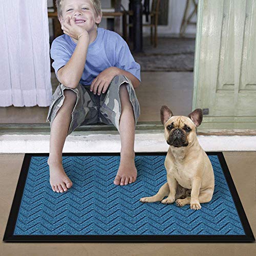 Amagabeli 2 Pack Outside Doormat for Front Door 18x 30 Outdoor Mats