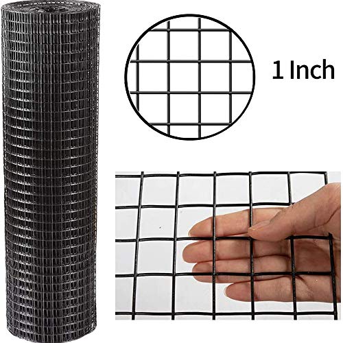 AMAGABELI GARDEN & HOME 36in x 50ft 1/8 inch Hardware Cloth 27 Gauge  Galvanized Steel Chicken Wire Mesh Roll Fence Mesh Garden Plant Supports Poultry  Netting Square Snake Fencing Gopher JW010 