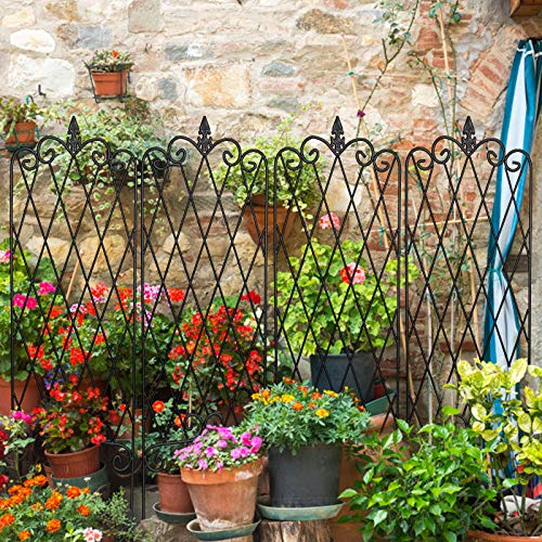 Amagabeli 4 Pack Garden Trellis for Climbing Plants 47