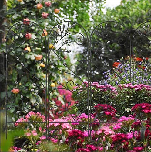 large garden trellis for climbing plants Amagabeli 4 Pack Garden Trellis for Climbing Plants 46