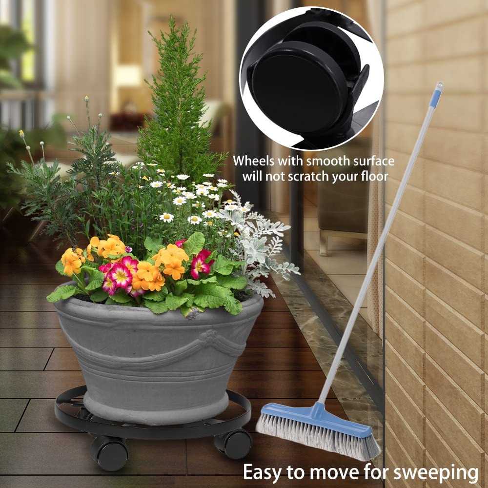 plant stands on rollers Amagabeli 14
