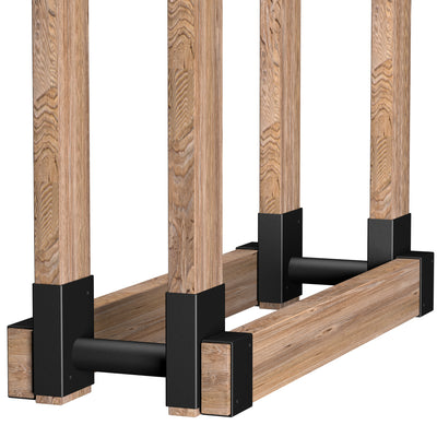 Lowes wood rack brackets best sale