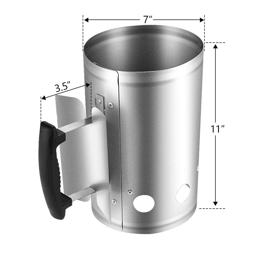 Buy Rapidfire Chimney Starter Online - Best Charcoal Chimney for