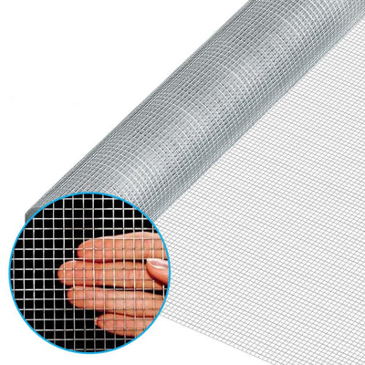 Amagabeli 36inx50ft 1/4inch 23 Gauge Square Galvanized Chicken Wire Galvanizing After Welding Fence Mesh Poultry Netting Cage Snake Fence-Hardware Cloth-Amagabeli