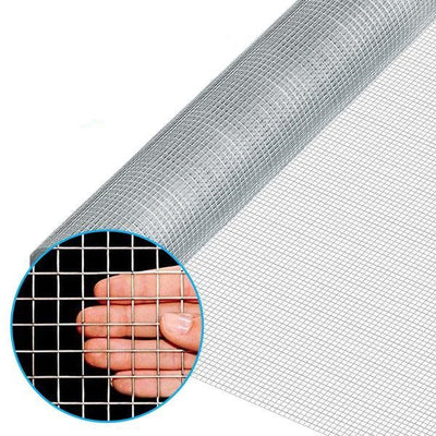 Amagabeli 48x100 1/2Inch Hardware Cloth Galvanized Welded Cage 19 Gauge Chicken Wire Mesh Fence Garden Plant-Hardware Cloth-Amagabeli