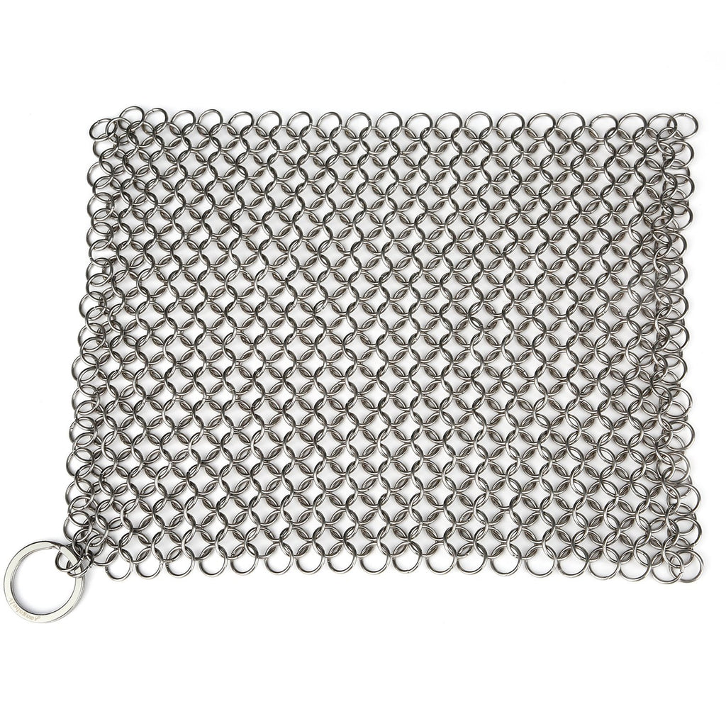 Stainless Steel Cleaner Chain Mail Scrubber Home Cookware Cleaning